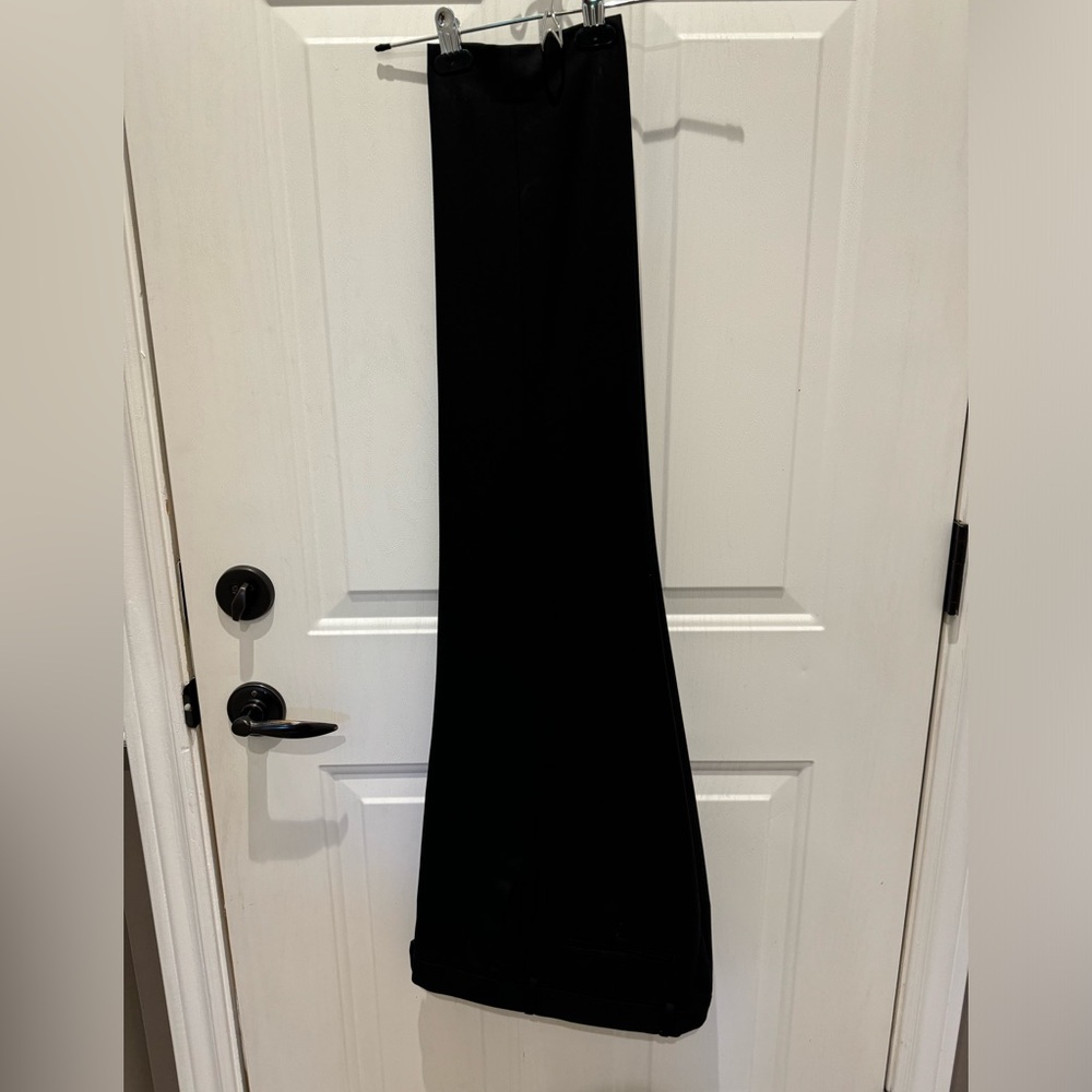 2 pairs of Egara Dress pants. Black and purple. 36x32